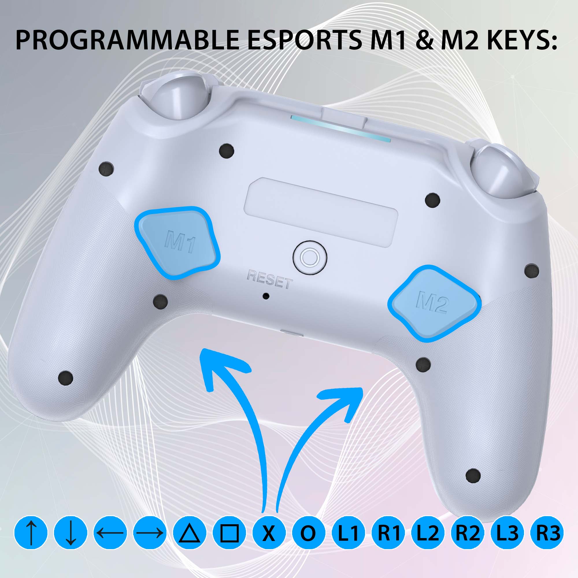 Amazon.co.jp: TOMSIN PS5コントローラー用メタルボタン交換